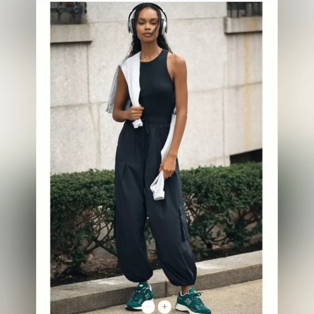 Anthropologie Daily Practice Messa Sleeveless Jumpsuit Size LP - Picture 13 of 15